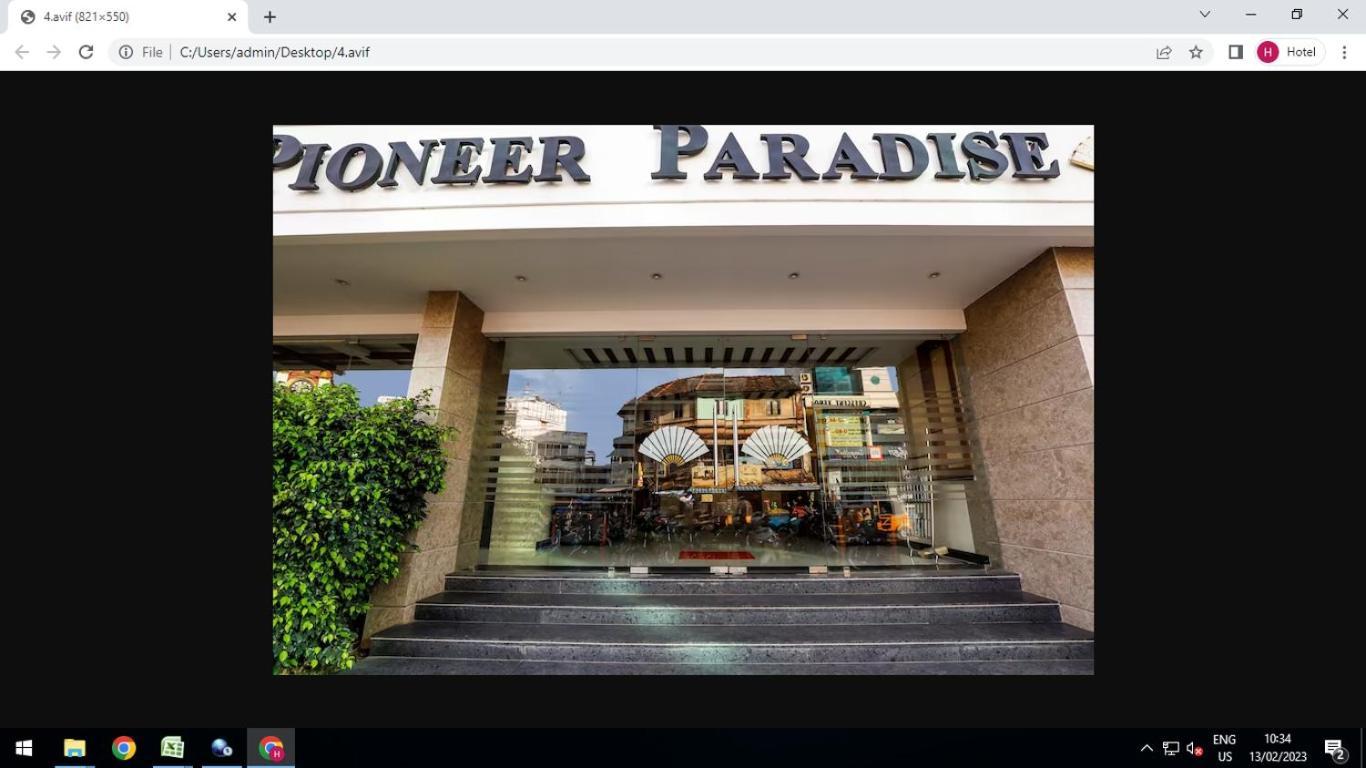 Hotel Pioneer Paradise Nāgercoil Eksteriør billede